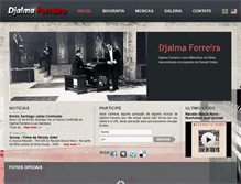 Tablet Screenshot of djalmaferreira.com